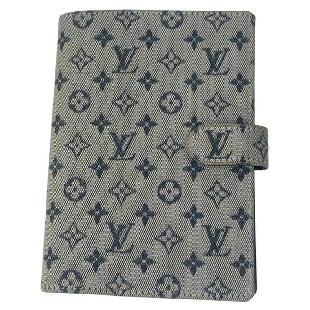 Louis Vuitton Monogram Mini Lin Agenda PM Navy